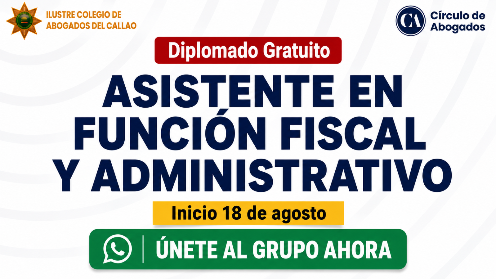 Diplomado Asistente en Función Fiscal y Administrativo
