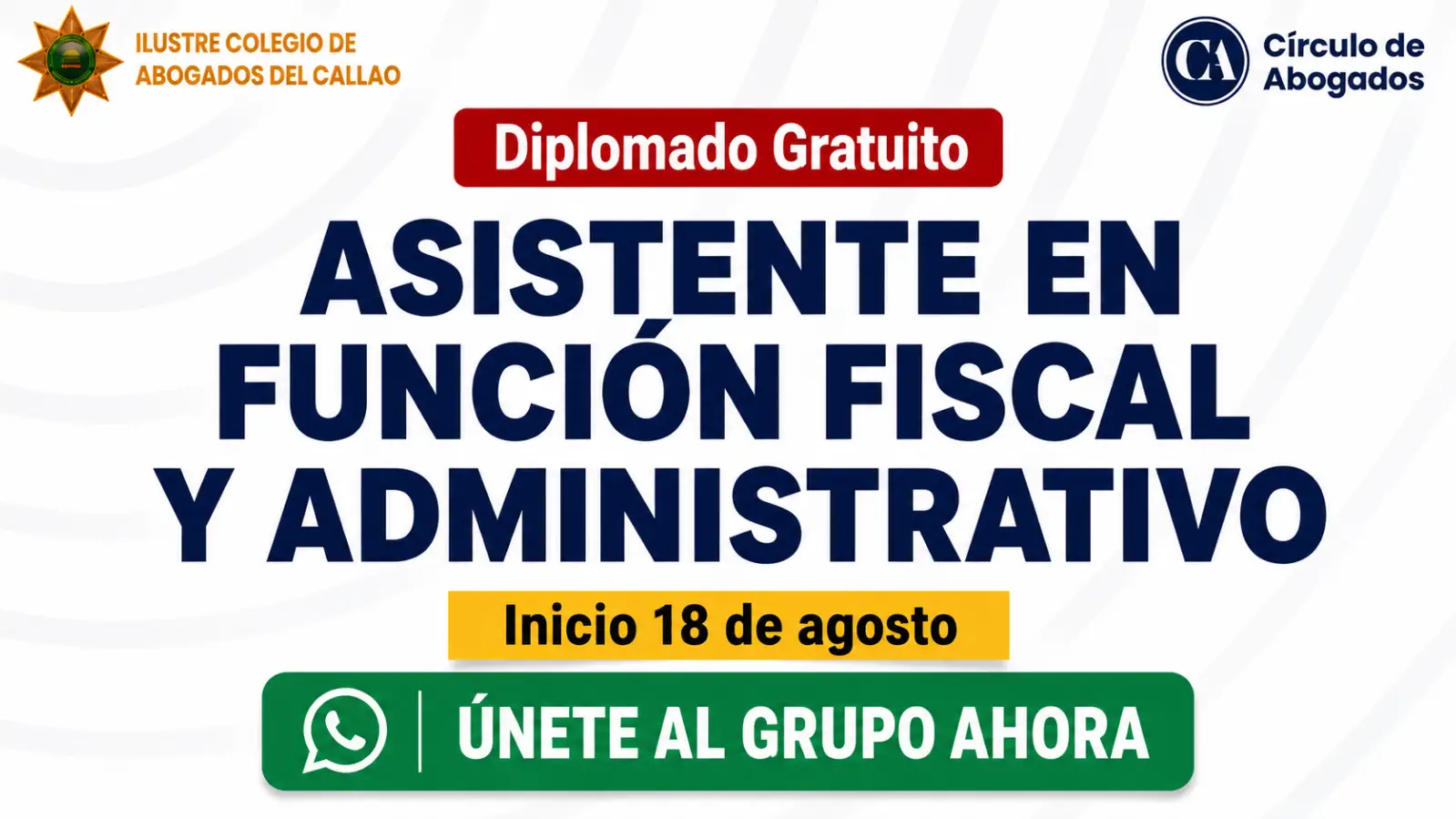 Diplomado Asistente en Función Fiscal y Administrativo